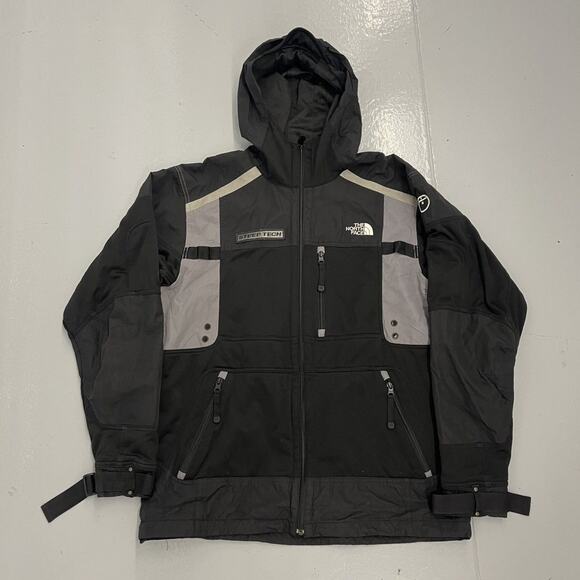 The North Face Steep Tech Black Skiing Outdoors Jacket - Picture 1 of 4